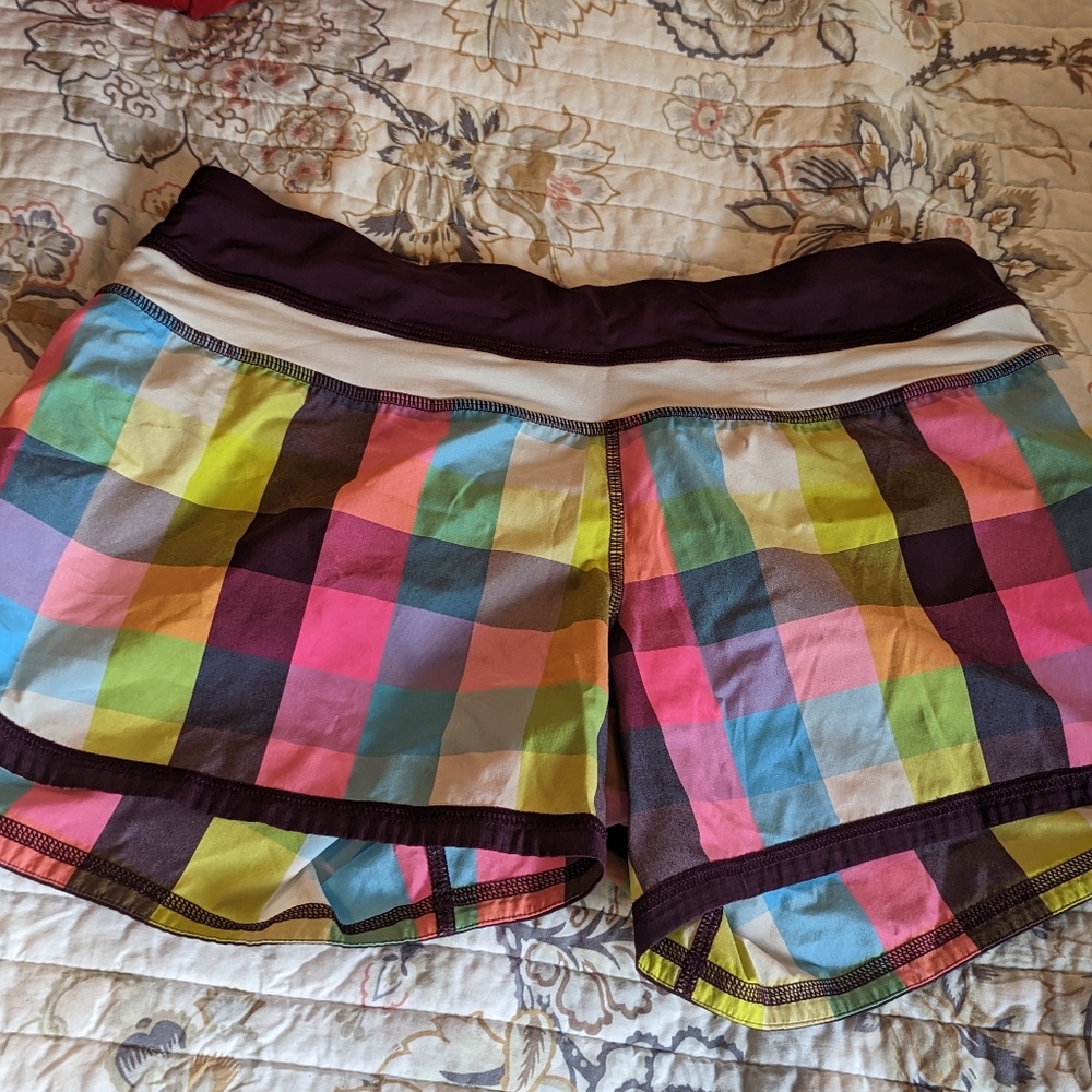Groove Run Sea Check Shorts